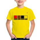 Camiseta Infantil Rock Color Guide - Foca na Moda