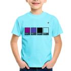 Camiseta Infantil Rock Color Guide - Foca na Moda