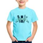 Camiseta Infantil Salão Masculino Barber Shop - Foca na Moda