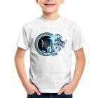 Camiseta Infantil Signo Peixes Astrologia - Foca na Moda