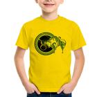 Camiseta Infantil Signo Touro Astrologia - Foca na Moda