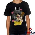 Camiseta Infantil Slash Guns N Roses 100% Algodão Rock Geeko