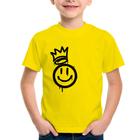 Camiseta Infantil Smile Kingdom - Foca na Moda