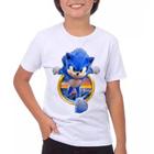 Camiseta Sonic Infantil Camisa Fantasia Algodão - PERSONALIZADA - Camiseta  Infantil - Magazine Luiza
