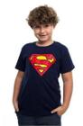 Camiseta Infantil Superman Logo Clássico