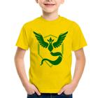 Camiseta Infantil Team Mystic - Foca na Moda