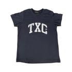 Camiseta Infantil TXC M.C Bordada Preta - Ref. 19736