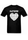 Camiseta infantil unissex espectro autismo criança autista