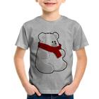 Camiseta Infantil Urso Polar - Foca na Moda