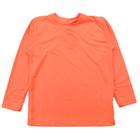 Camiseta Infantil Uv 50+ Manga Longa Proteção Sol Praia Lisa