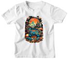 Camiseta Infantil Vintage retro game futurista