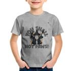 Camiseta Infantil You shall not paws - Foca na Moda