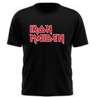 Camiseta Iron Maiden Banda De Rock Clássica Tradicional