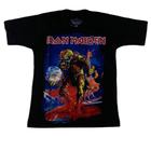 Camiseta Iron Maiden Blusa Adulto Unissex Banda de Rock Sf032 BM
