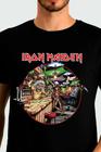 Camiseta Iron Maiden Brasil Eddie Oficial Licenciado OF0135 RCH