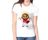 Camiseta Jesus com Estrelas