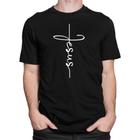 Camiseta Jesus Cruz Camisa Yeshua Blusa Evangélica