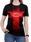 Camiseta Jesus Gospel criativa Feminina Evangélicas Roupa CV
