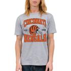 Camiseta Junk Food Clothing x NFL Cincinnati Bengals unissex