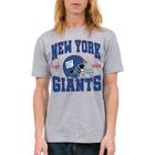 Camiseta Junk Food Clothing x NFL New York Giants unissex GG