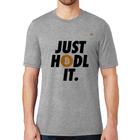 Camiseta Just hodl it - Foca na Moda