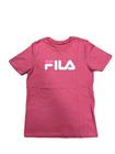 Camiseta Juvenil Fila Smile II Unissex- Rosa Batom