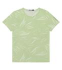 Camiseta Juvenil Masculina Estampada Minty Verde