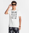 Camiseta Juvenil Masculina Paradise Minty Bege