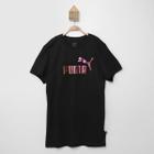 Camiseta Juvenil Puma Essentials Nova Shine Logo Tee Menina