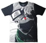 Camiseta Kakashi Sharingan Naruto Akatsuki Camisa Masculina Infantil Algodao