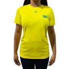 Camiseta Kanxa Brasil Amarelo - Feminino