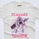 Camiseta Kawaii Japan Anime Girl Y2K - Estilo Futurista