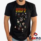 Camiseta Kiss 100% Algodão Rock Geeko