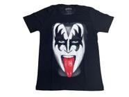 Camiseta Kiss Gene Simmons Blusa Adulto Unissex Banda De Rock Bo385 BM