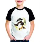 Camiseta Kung Fu Panda Lisa Básica Manga Longa Masculino