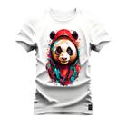 Camiseta La Panda Moleta Plus Size Forma Grande Algodão Estampa Digital