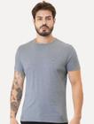 Camiseta Lacoste Masculina Jersey Pima Cotton Azul Mescla