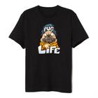 Camiseta Lançamento Pug Life Basica Unissex Cachorro