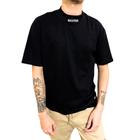 Camiseta Larga Streetwear Skate Moda Urbana Gola Alta Oversized