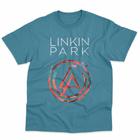 Camiseta Linkin Park Logo Aquarela Banda Rock Basica Estampada Unissex 100% Algodão