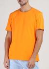 Camiseta Lisa Laranja Masculina