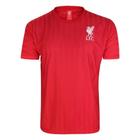 Camiseta liverpool jacquard vermelha