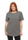 Camiseta Long line Feminina Manga Curta C1