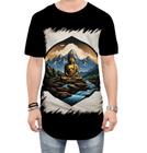 Camiseta Longline Buda Logo Budismo Buda Religião 3