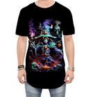 Camiseta Longline Mago da Morte Trevas Magia 4