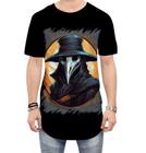 Camiseta Longline Máscara da Peste Negra 1