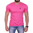 Camiseta Longline Masculina Verde Corte Justo Academia