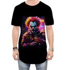 Camiseta Longline Palhaço Quebrada Morro Clown Slum 1
