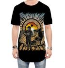 Camiseta Longline Pesca Esportiva Pôr do Sol Peixes 3