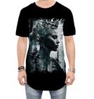 Camiseta Longline Pesca Rainha da Floresta Nórdica 6 - Kasubeck Store